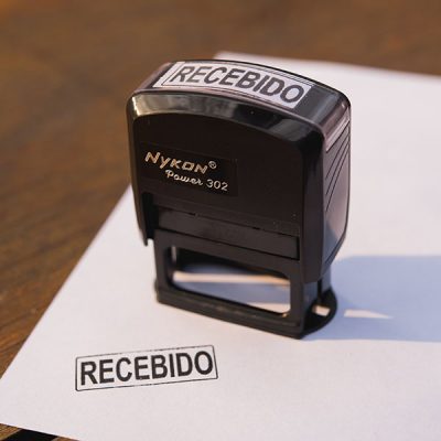recebido-arial-black